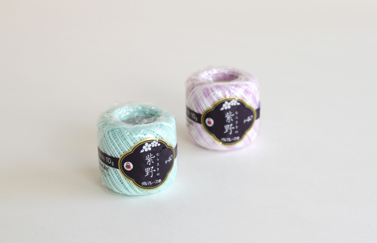 ダルマレース糸#40 紫野 | crochet thread | PRODUCTS | DARUMA－横田 ...