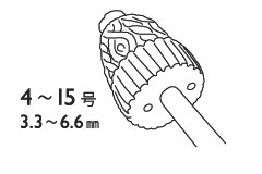 編み針キャップ