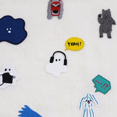Embroidery sticker（刺しゅうステッカー）